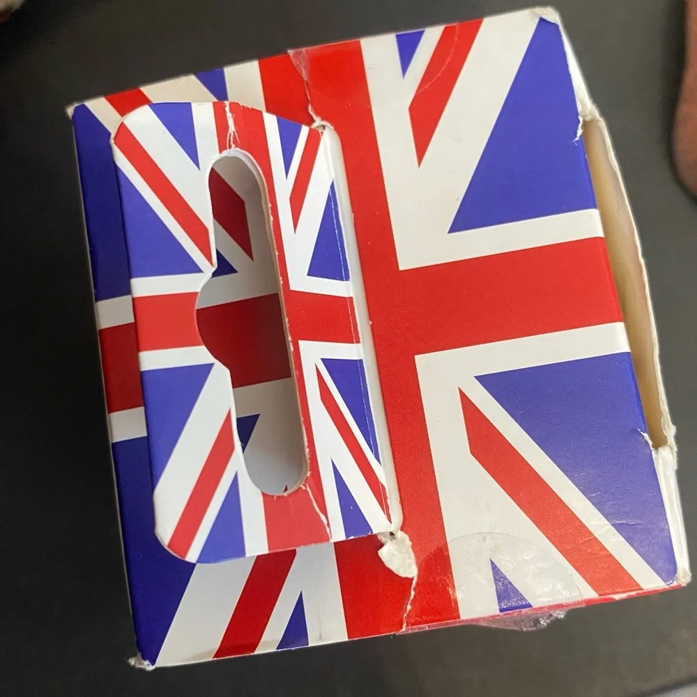 UK Travel Plug Adapter - Red & White
